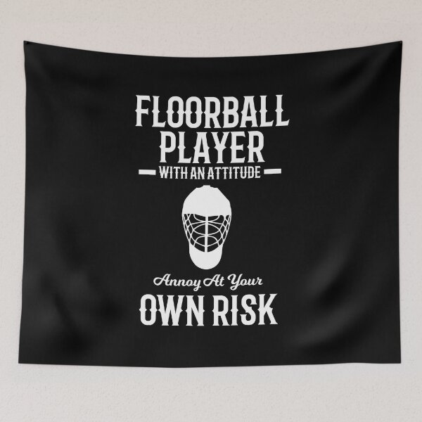Item preview, Funny floorball floorball t shirt gift designed and sold by CentralDesignz.