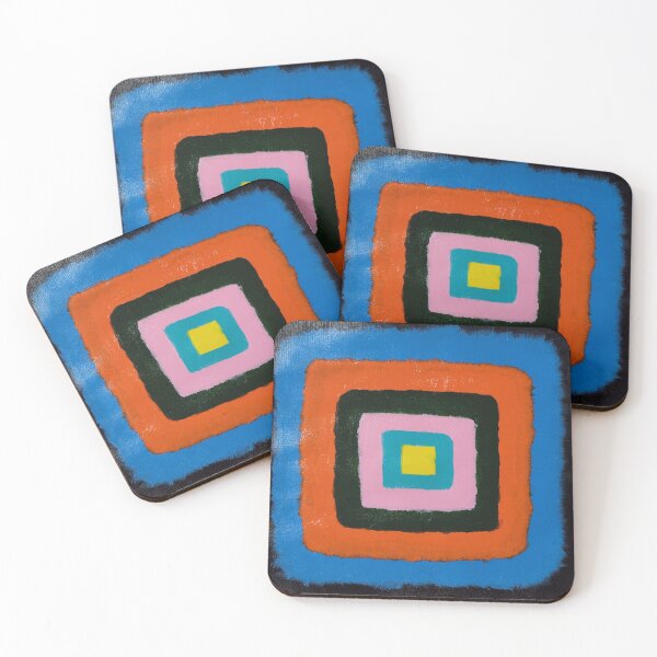 Item preview, Multicoloured Square Pattern No.1 designed and sold by ScottE01.