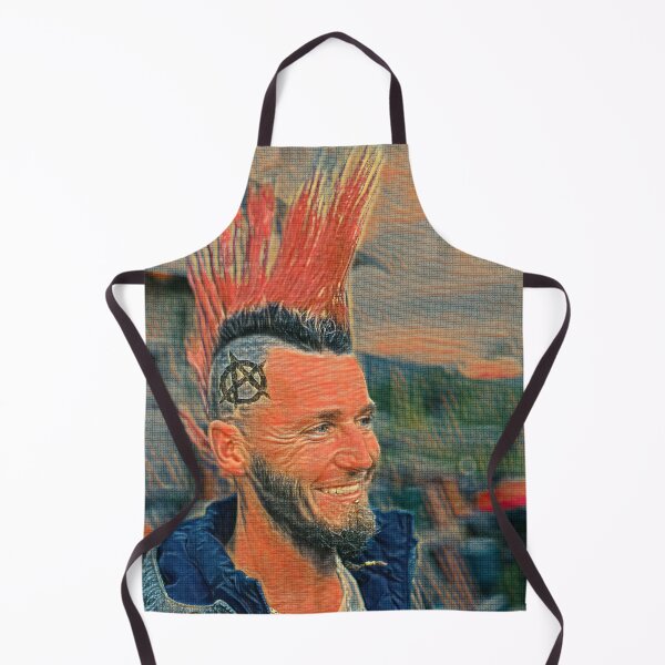 Item preview, Mohawk Punk Rock digital painting. designed and sold by paulo silveira.