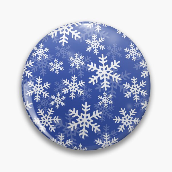 Item preview, Blue and White Snowflakes designed and sold by Ayoub14.