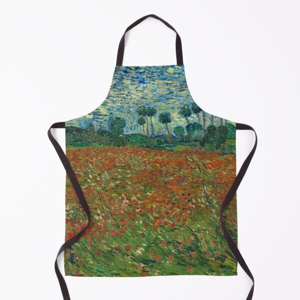 Item preview, Vincent Van Gogh, Poppy Field, 1890, Landscape painting designed and sold by ThingsToSmile.