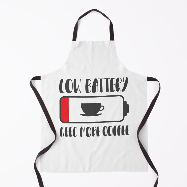 Item preview, Low Battery Need More Coffee Funny Creative Design designed and sold by Thonja.