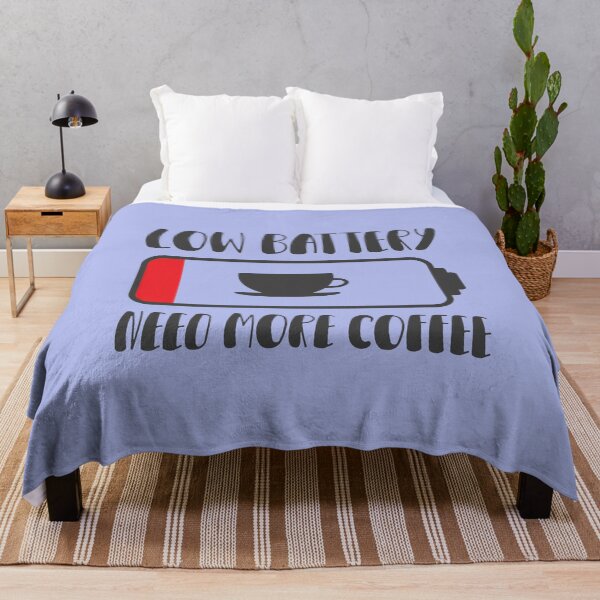 Item preview, Low Battery Need More Coffee Funny Creative Design designed and sold by Thonja.