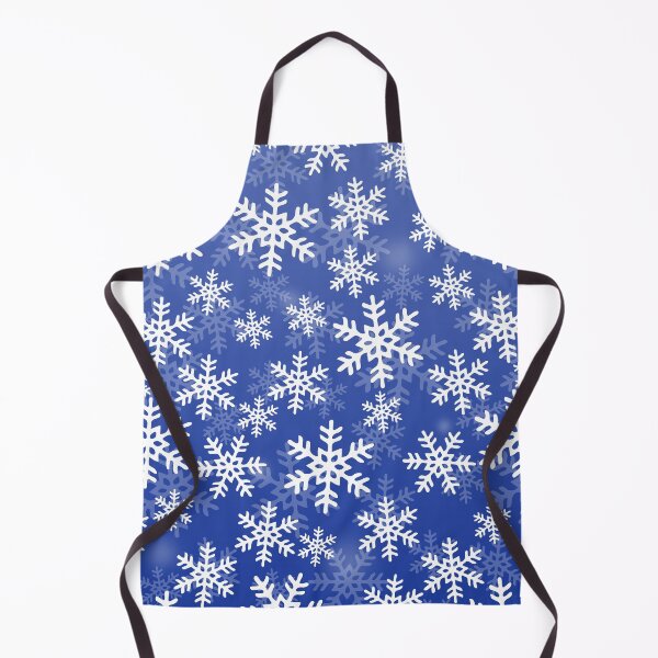 Item preview, Blue and White Snowflakes designed and sold by Ayoub14.