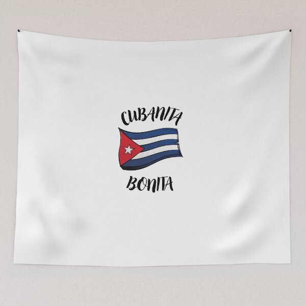 Item preview, Cubanita Cuban Flag Vintage T Shirt designed and sold by Suzy Perez Art.