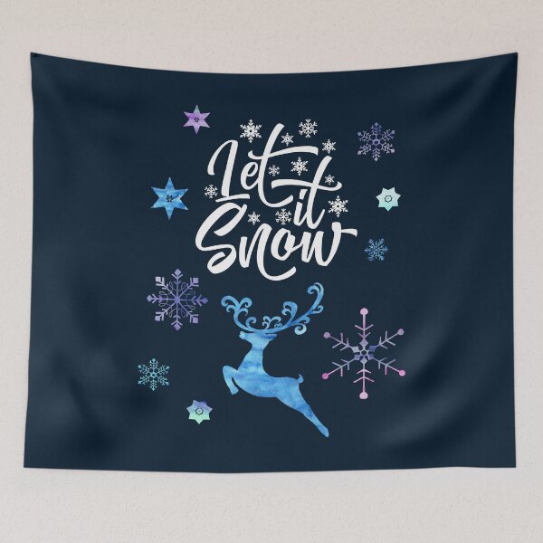Artikelvorschau, Christmas. Let it snow - Weihnachten, Schneeflocken entworfen und verkauft von STYLESYNDIKAT.