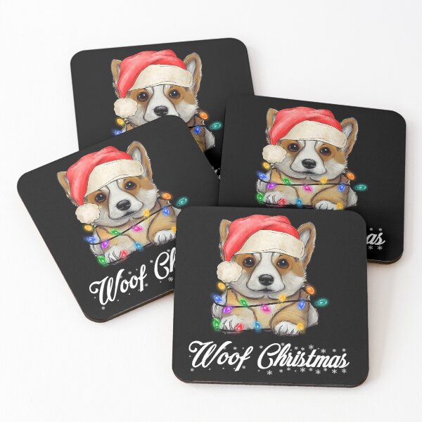 Item preview, Santa Pembroke Welsh Corgi Dog Christmas Lights designed and sold by Blok45.