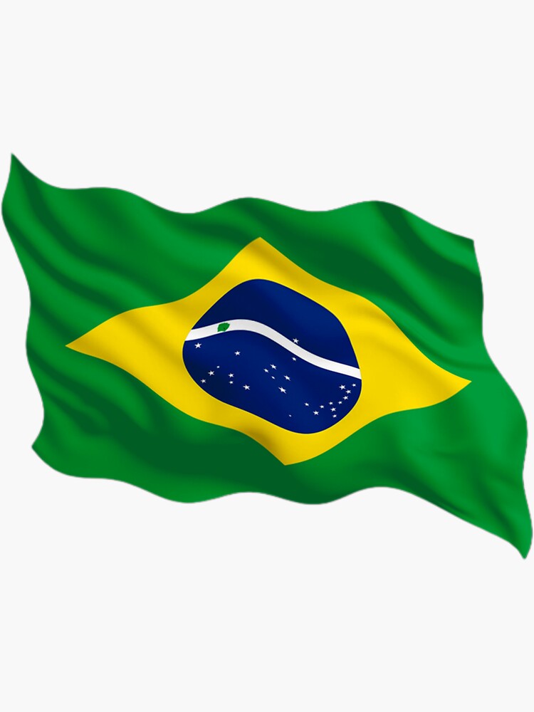 Brazil National Team Flag Sticker For Sale By Spicy205 Redbubble brazil-national-team-flag-sticker-for-sale-by-spicy205-redbubble