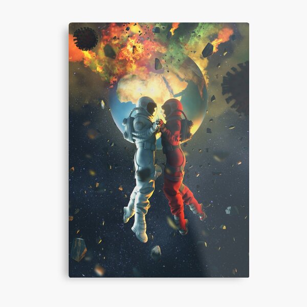 Together Metal Print