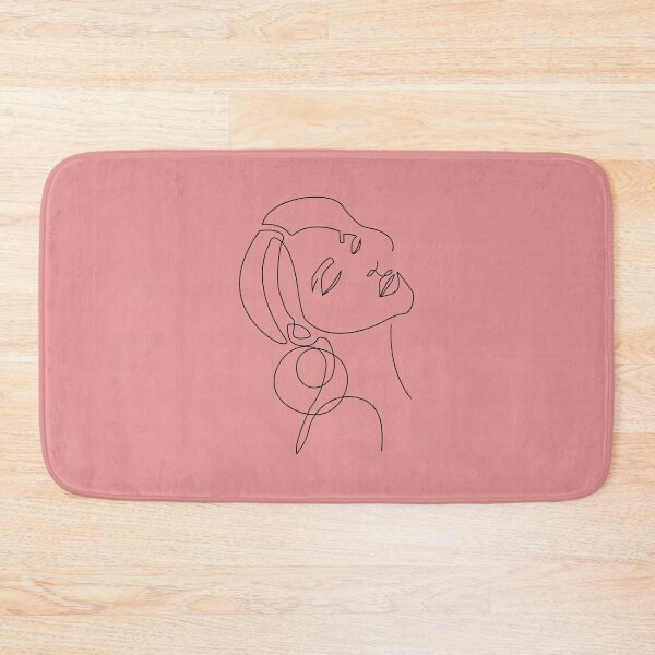 Item preview, Simple one line woman face minimal art designed and sold by hmgrafi36.