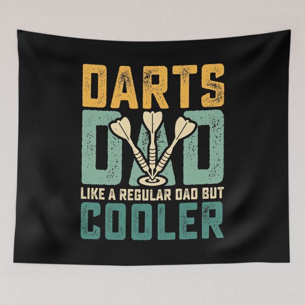 Item preview, Darts Dad Like A Regular Dad But Cooler Birthday Dad Darts designed and sold by RockBeeDesigns.
