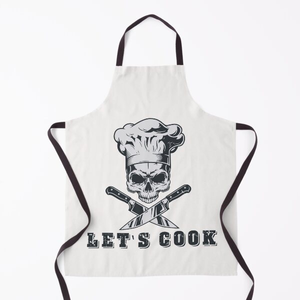 Item preview, let's cook skull designed and sold by Goodthings99.