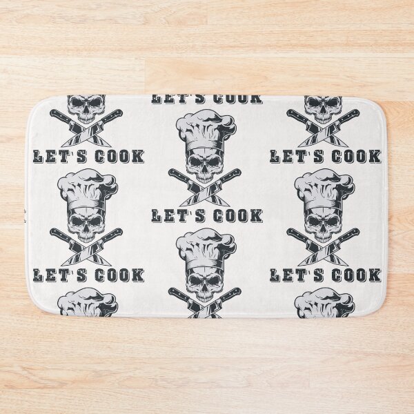 Item preview, let's cook skull designed and sold by Goodthings99.
