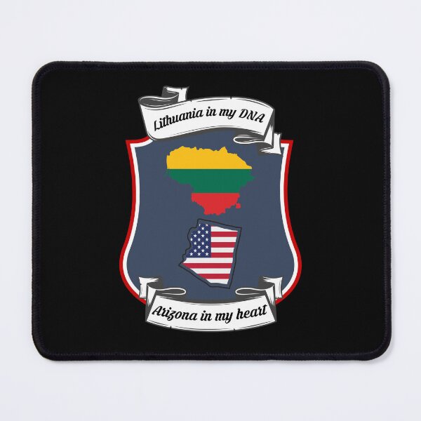 Item preview, Lithuania in my DNA, Arizona in my heart Heritage designed and sold by Tony ⭐⭐⭐⭐⭐.
