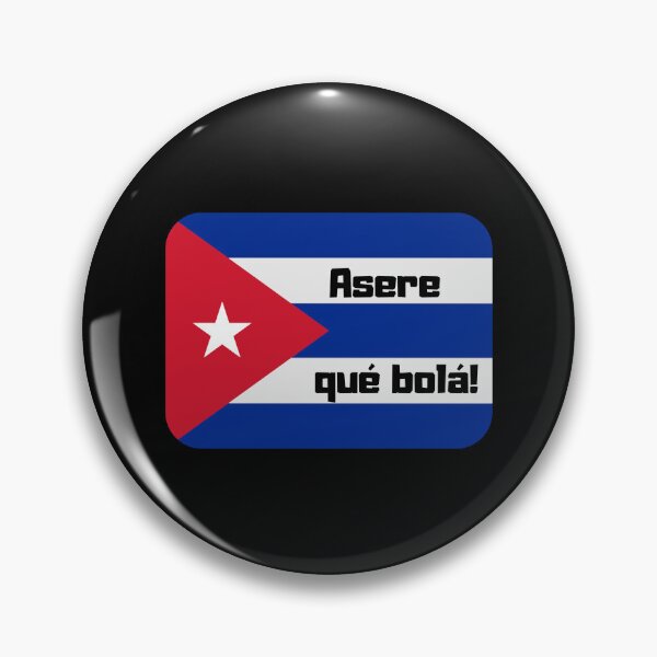 Item preview, Asere qué bolá Cuban Flag T Shirt designed and sold by Suzy Perez Art.