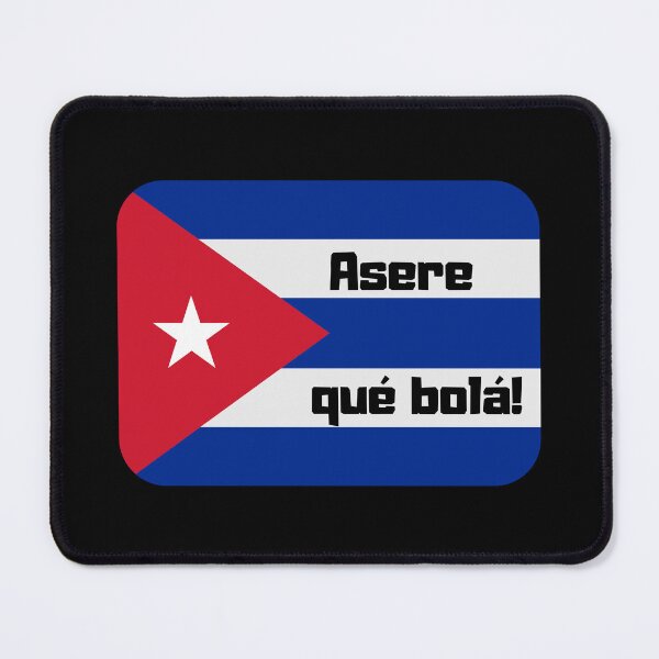 Item preview, Asere qué bolá Cuban Flag T Shirt designed and sold by Suzy Perez Art.