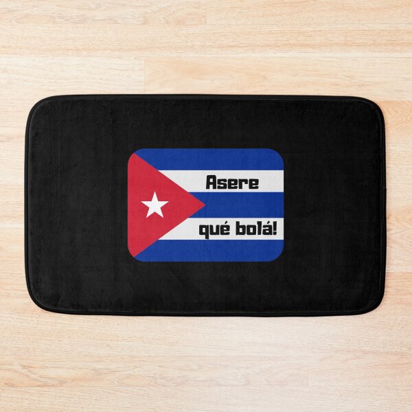 Item preview, Asere qué bolá Cuban Flag T Shirt designed and sold by Suzy Perez Art.