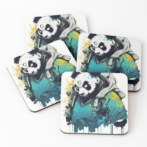 Item preview, powerful panda designed and sold by Chillapy.