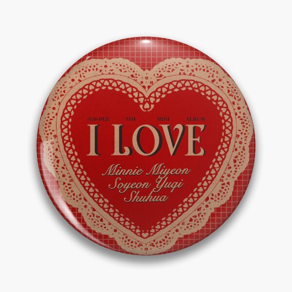 Item preview, (G)I-DLE - I LOVE designed and sold by peachybts.