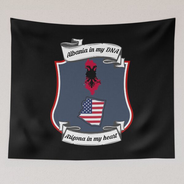 Item preview, Albania in my DNA, Arizona in my heart Heritage designed and sold by Tony ⭐⭐⭐⭐⭐.