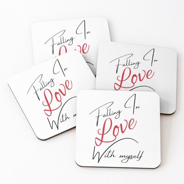 Item preview, Falling In Love With Myself: Inspirational Quotes  designed and sold by BasmalaSubhani.