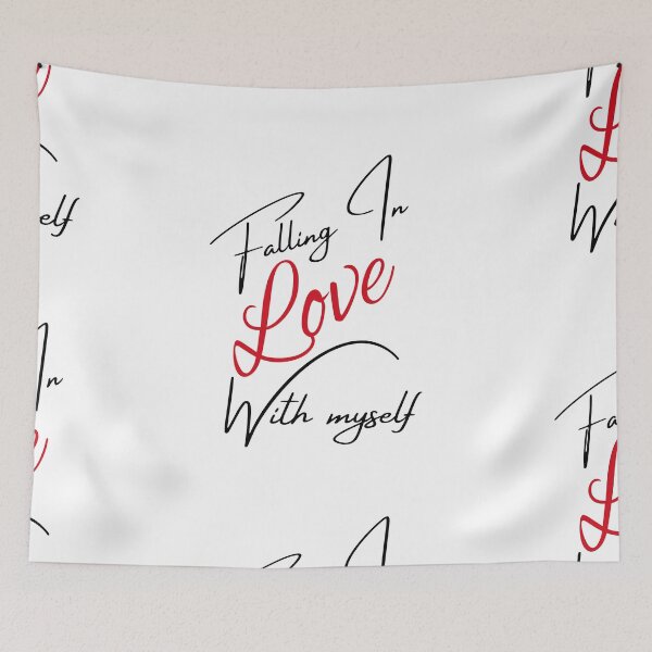Item preview, Falling In Love With Myself: Inspirational Quotes  designed and sold by BasmalaSubhani.