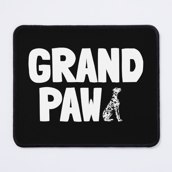 Item preview, Grand Paw Funny Dalmatian Grandpa Dad Dog Gift designed and sold by Guarddogdrive.