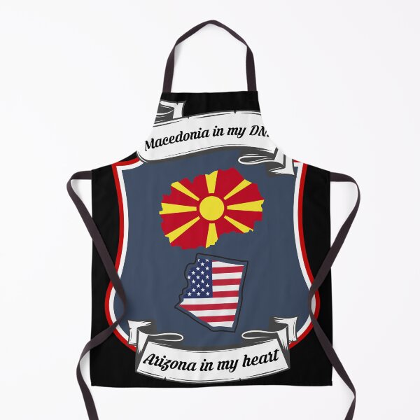 Item preview, Macedonia in my DNA, Arizona in my heart Heritage designed and sold by Tony ⭐⭐⭐⭐⭐.