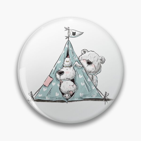 Item preview, Tofu and Friends Camping designed and sold by Chilliezgraphy.