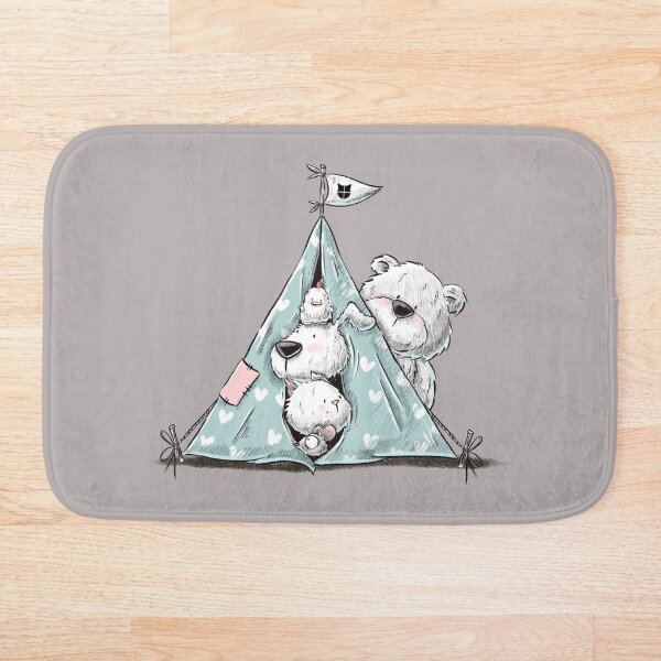 Item preview, Tofu and Friends Camping designed and sold by Chilliezgraphy.
