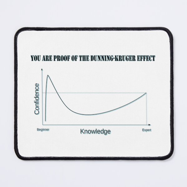 Item preview, Dunning-Kruger Effect designed and sold by PicsByTony.