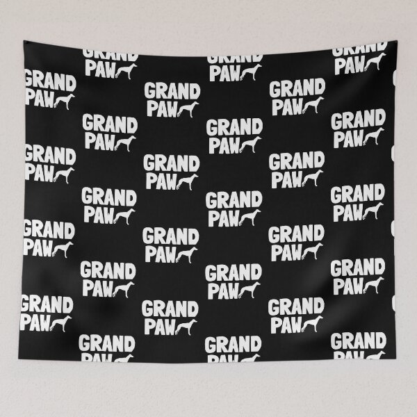 Item preview, Grand Paw Funny Greyhound Grandpa Dad Dog Gift  designed and sold by Guarddogdrive.