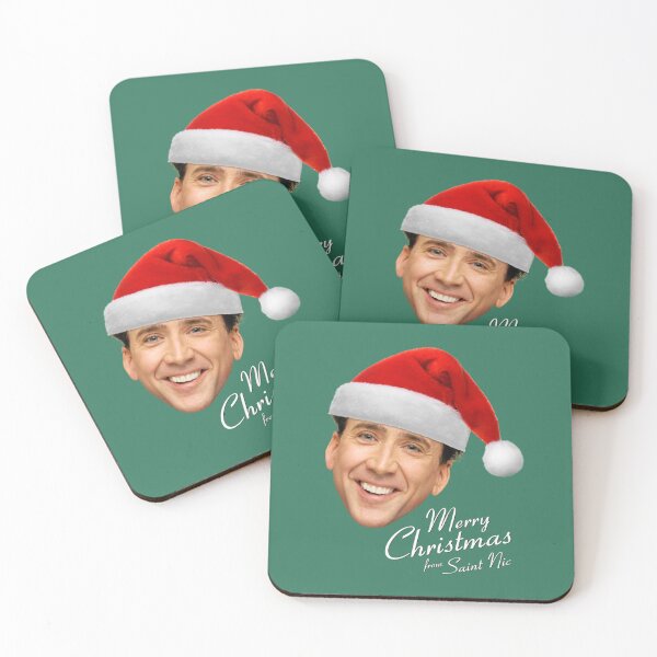 Item preview, Merry Christmas from St Nic-olas Cage designed and sold by Eiichiro99.