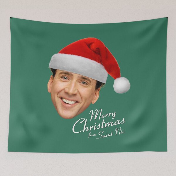 Item preview, Merry Christmas from St Nic-olas Cage designed and sold by Eiichiro99.