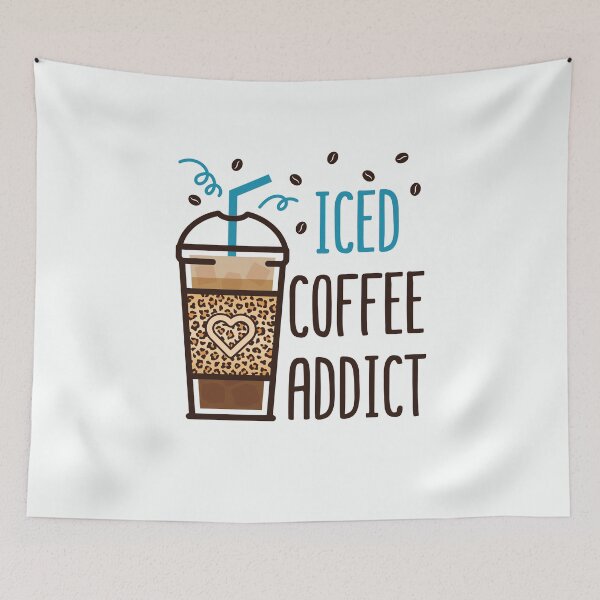 Item preview, Iced Coffee Addict designed and sold by jaygo.