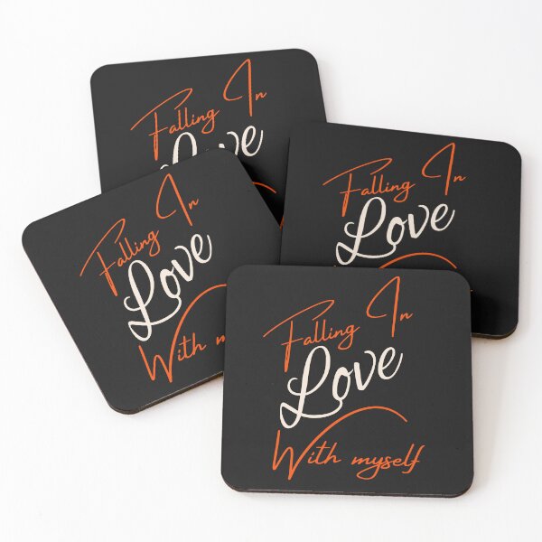 Item preview, Falling In Love With Myself: Inspirational Quotes  designed and sold by BasmalaSubhani.