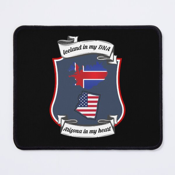 Item preview, Iceland in my DNA, Arizona in my heart Heritage designed and sold by Tony ⭐⭐⭐⭐⭐.