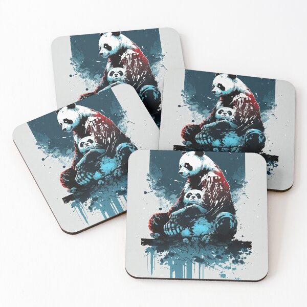 Item preview, powerful panda designed and sold by Chillapy.