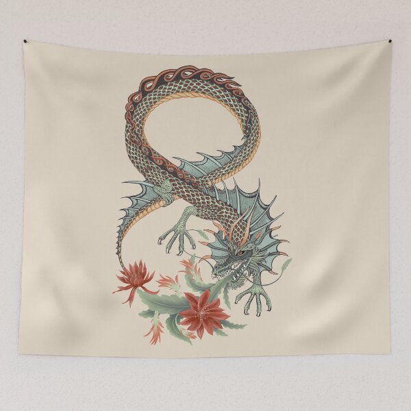 Item preview, Botanical Dragon Eight  designed and sold by Ruta.