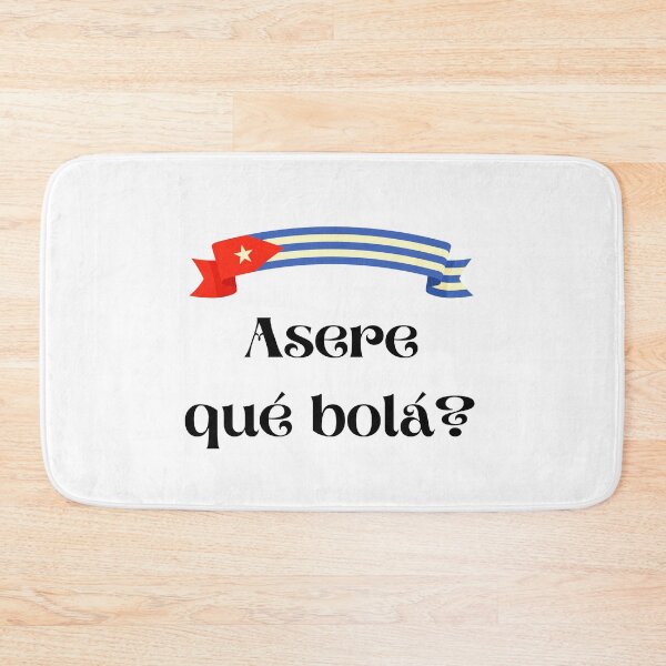 Item preview, Asere qué bolá Cuban Flag T Shirt designed and sold by Suzy Perez Art.