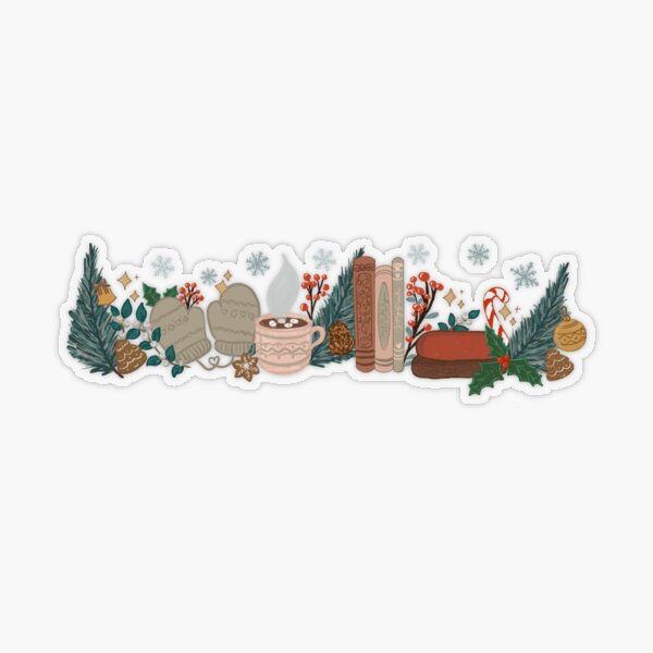 Cozy Christmas Stickers – Pretty Sheepy