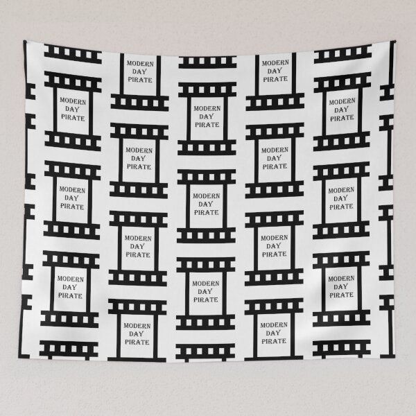 Item preview, Iskybibblle Products MODERN DAY PIRATE BLACK AND WHITE designed and sold by Iskybibblle.