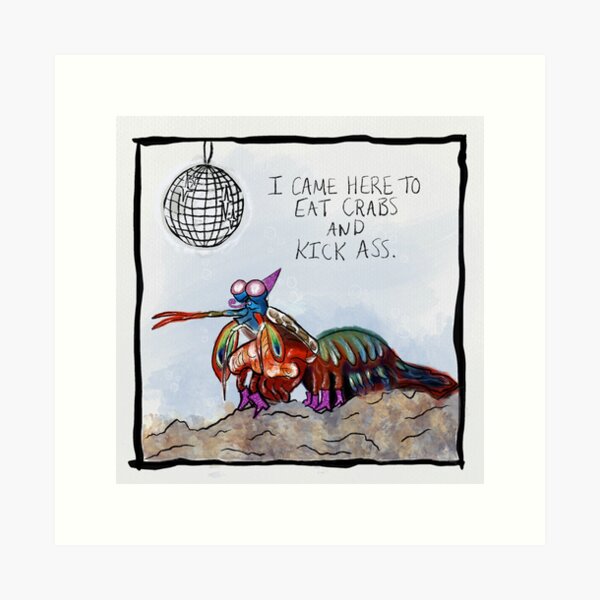 Item preview, Mantis Shrimp  designed and sold by SpoogleDoodle.