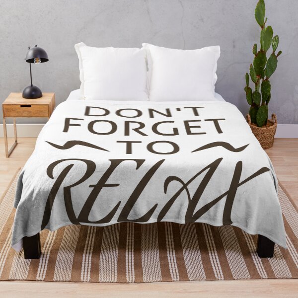 Item preview, Don't forget to relax, positivity quote designed and sold by EnzoVectorism.