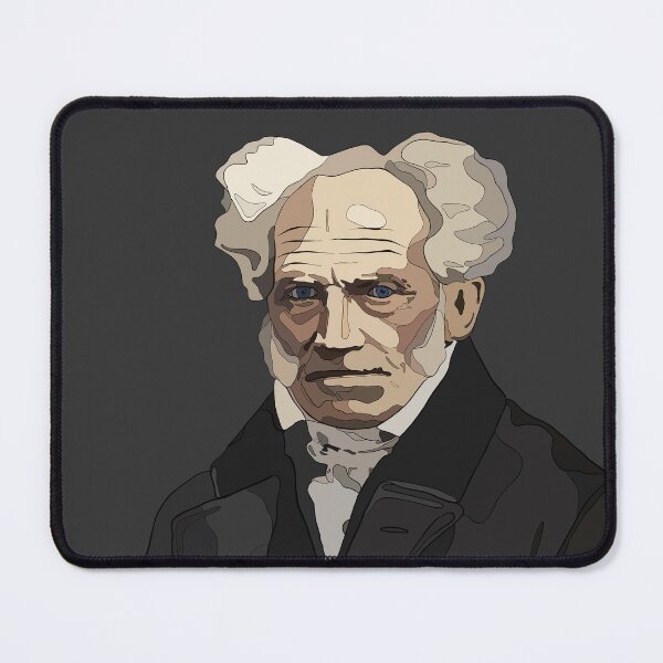 Item preview, Illustration of Arthur Schopenhauer - a German philosopher, representative of pessimism designed and sold by billky.