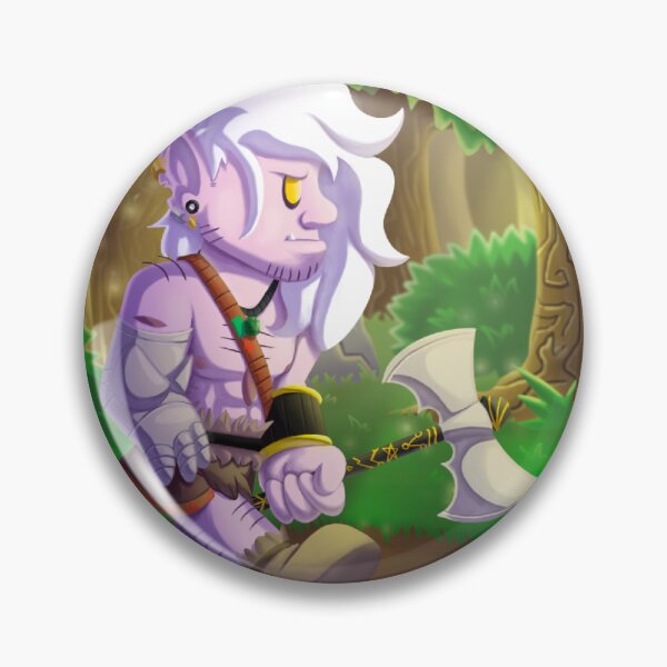 Item preview, Half-Orc Forest designed and sold by MordoDraws.