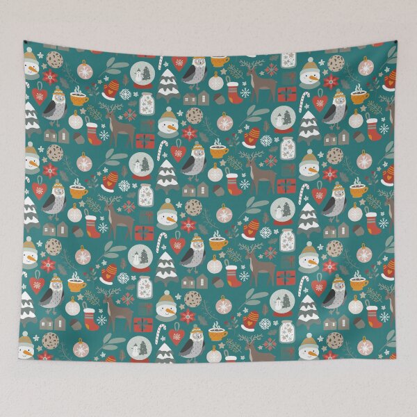 Item preview, Christmas pattern  designed and sold by Mialunaa.