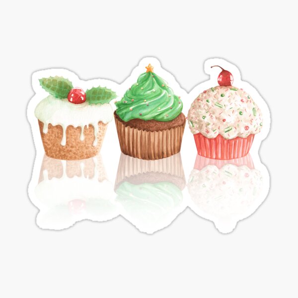 sweet cakes. Sticker