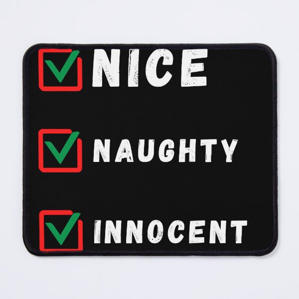 Item preview, Nice Naughty I Swear I Tried Christmas Funny Checklist designed and sold by ABDFRTRENDS ⭐⭐⭐⭐⭐.