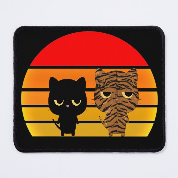 Item preview, Cat watching sunset Scene vintage retro funny Gifts designed and sold by Drawix.